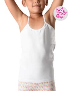 Camiseta Básica Unicolor para Niñas